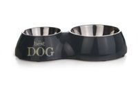 Beeztees Best Dog Dinerset grijs M Beeztees Best Dog Dinerset grijs M