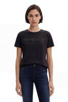 T-shirt glimmend logo - BLACK - S