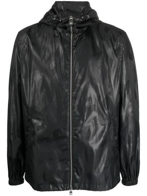 Alexander McQueen veste à imprimé graffiti - Noir