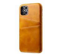 Casecentive Leren Wallet back case iPhone 12 Mini bruin