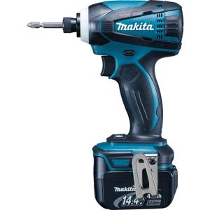 Makita DTD134RMJ accudraaislagmoeraanzetter 1/4" 2400 RPM 155 Nm Zwart, Blauw 14,4 V