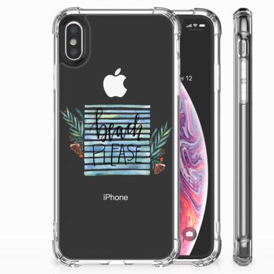 Apple iPhone Xs Max Stevig | Bumper Hoesje | Boho Beach Apple iPhone Xs Max Stevig | Bumper Hoesje | Boho Beach