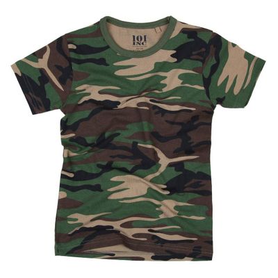 Kinder T-shirt camo