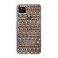 Poop emoji: Google Pixel 4a Transparant Hoesje