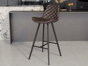 Barkruk PALERME 75 cm donkerbruin