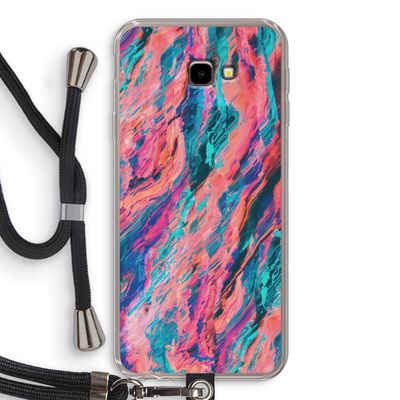 Electric Times: Samsung Galaxy J4 Plus Transparant Hoesje met koord