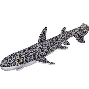 Grote pluche gevlekte luipaardhaai knuffel 110 cm speelgoed   -