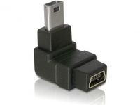 DeLOCK Adapter USB-B mini USB-B mini 5-pin Zwart