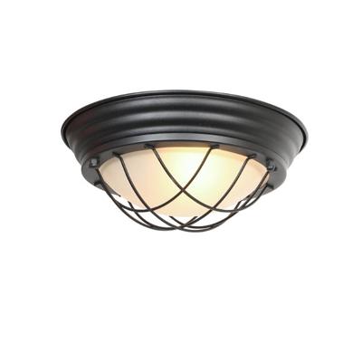 Steinhauer Industriële plafonnièreLisanne zwart - 1357ZW
