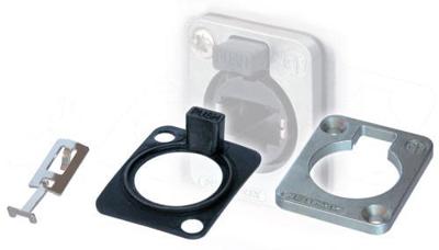 Neutrik SE8FD stopcontactbeveiliging RJ-45 Zwart, Grijs 1 stuk(s)