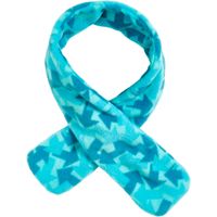Playshoes fleece sjaal pijlen aquablauw Maat