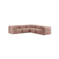 Soft Sofa Indoor - 5 Seater Corner Sofa - Oransje - SACKit
