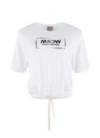 Moscow 52-04-cutlure T-shirt Korte Mouw 300-1 White Solid