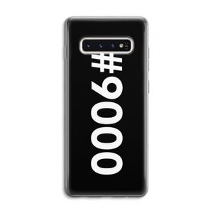 #9000: Samsung Galaxy S10 4G Transparant Hoesje