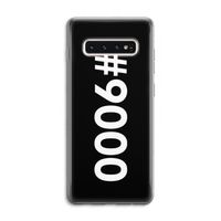 #9000: Samsung Galaxy S10 4G Transparant Hoesje