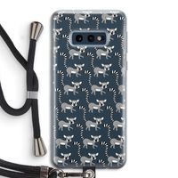 Makis: Samsung Galaxy S10e Transparant Hoesje met koord