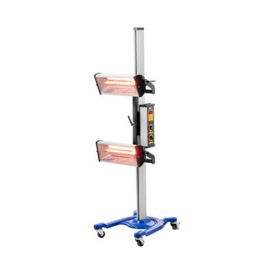 Infrarood verfdroger - 2 x 1000 - W verwarming - Hoogte: tot 160 cm