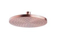 Wiesbaden luxe mess.hoofddouche rond 200mmx12mm geborsteld koper