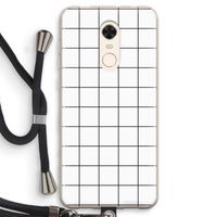 Rooster: Xiaomi Redmi 5 Transparant Hoesje met koord