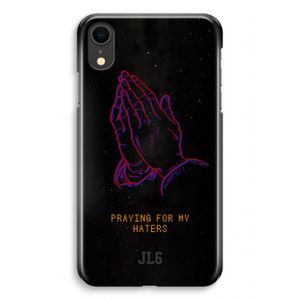 Praying For My Haters: iPhone XR Volledig Geprint Hoesje