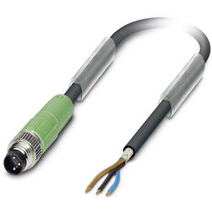 Phoenix Contact 1521643 Sensor/actuator connector, geassembleerd M8 Aantal polen (sensoren): 3 Stekker, recht 10.00 m 1 stuk(s) Piece