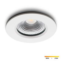 LED-inbouwspot Udis wit dimbaar IP65