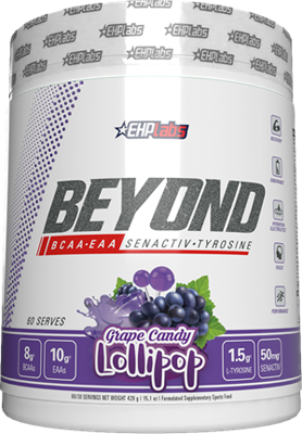 EHP Labs Beyond BCAA+EAA Intra-Workout Grape Lollipop (60 servings)