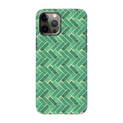 Moroccan tiles 2: Volledig geprint iPhone 12 Hoesje