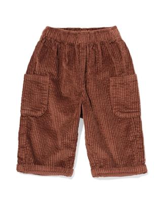 HEMA Babybroek corduroy bruin (bruin)