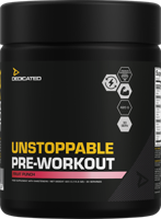 Dedicated Nutrition Unstoppable Pre-workout Fruit Punch (420 g)