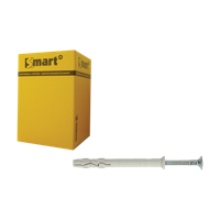 Pgb-Europe SMART | Nagelplug VK boord gemonteerd Ø 6x60 | 200 st SM0PKKN010600603