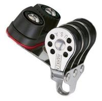 Harken 22mm Micro 3-schijfsblok Met Klem Default