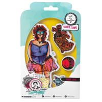 Studio Light • signature collection cling stamp doggie diva