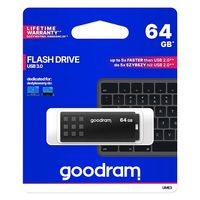 Goodram UME3 USB flash drive 64 GB USB Type-A 3.2 Gen 1 (3.1 Gen 1) Zwart - thumbnail