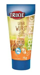 Trixie premio leverworstpasta kat (75 GR)