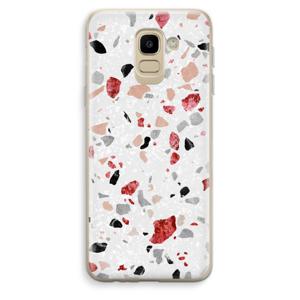 Terrazzo N°12: Samsung Galaxy J6 (2018) Transparant Hoesje