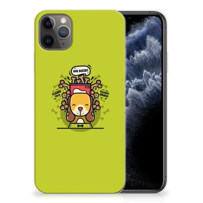 Apple iPhone 11 Pro Max Telefoonhoesje met Naam Doggy Biscuit Apple iPhone 11 Pro Max Telefoonhoesje met Naam Doggy Biscuit