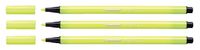 STABILO Pen 68, premium viltstift, neon geel, per stuk - thumbnail