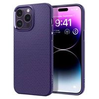 Spigen Liquid Air iPhone 14 Pro TPU Case - Diep Paars - thumbnail