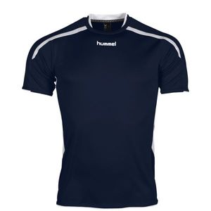 Hummel 110005 Preston Shirt Korte Mouw - Navy - S