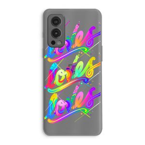 Loves: OnePlus Nord 2 5G Transparant Hoesje