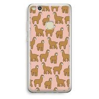 Alpacas: Huawei Ascend P10 Lite Transparant Hoesje