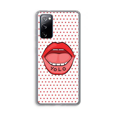 Yolo Denise: Samsung Galaxy S20 FE / S20 FE 5G Transparant Hoesje