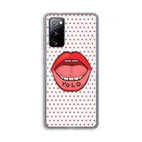 Yolo Denise: Samsung Galaxy S20 FE / S20 FE 5G Transparant Hoesje