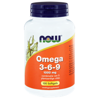 NOW Omega 3-6-9 1000mg Tabletten