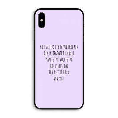 Zelfvertrouwen: iPhone XS Max Biologisch afbreekbaar hoesje