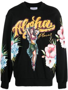 Philipp Plein sweat à imprimé Hawaii - Noir