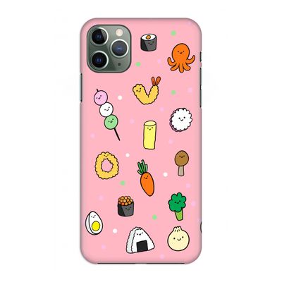 Happy bento friends: Volledig geprint iPhone 11 Pro Max Hoesje