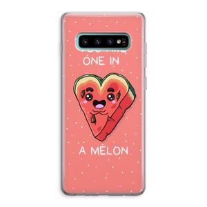One In A Melon: Samsung Galaxy S10 Plus Transparant Hoesje