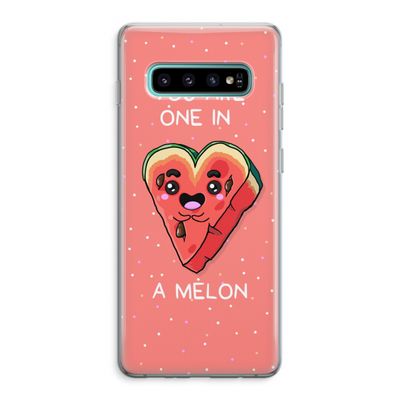 One In A Melon: Samsung Galaxy S10 Plus Transparant Hoesje